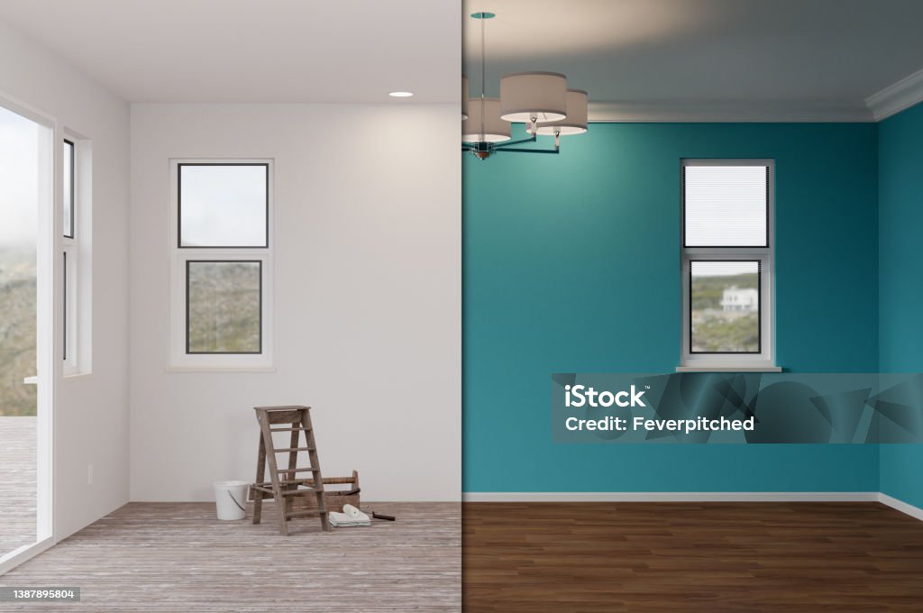 Travaux de peinture intérieure